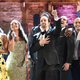 The cast of Hamilton performs onstage during the 70th Annual Tony Awards on June 12, 2016, in New York City.